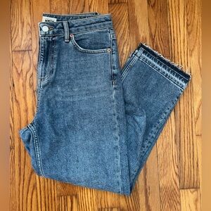 TOPSHOP Moto Straight Leg Denim Size 30